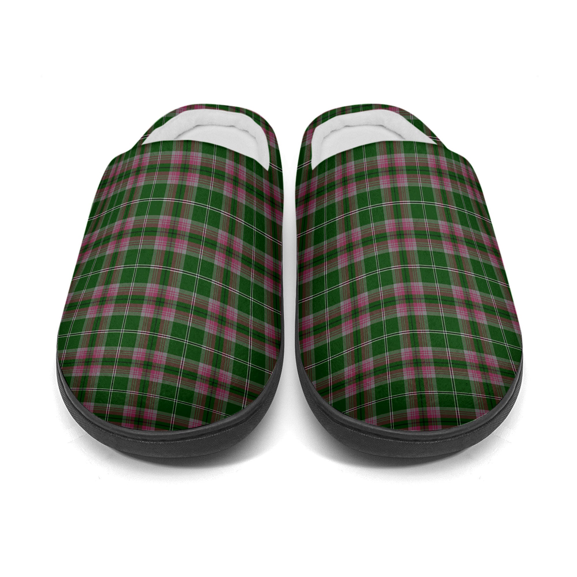 Gray Hunting Tartan Slippers