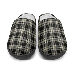 Menzies Black - White Ancient Tartan Slippers