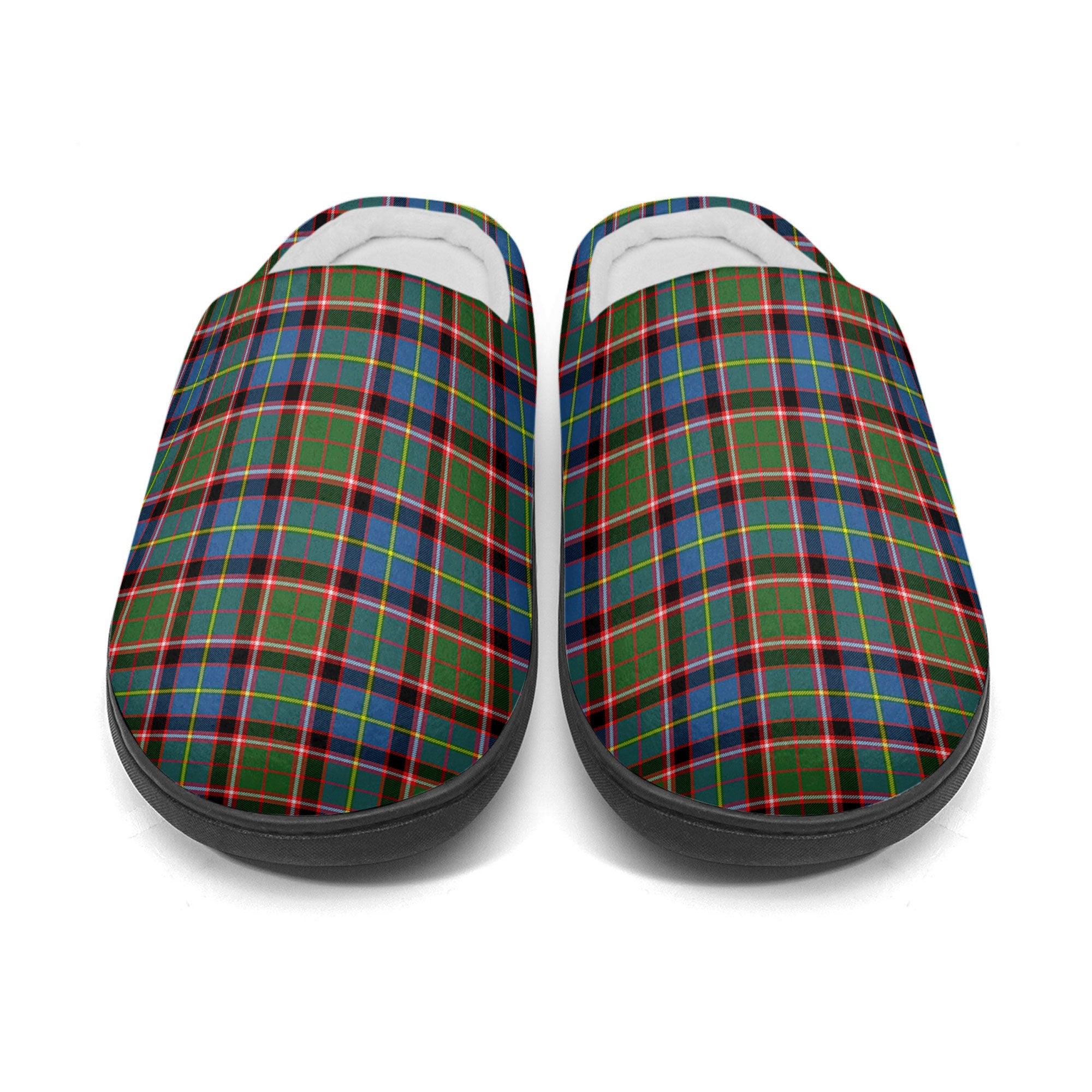 Norvel (or Norvill) Tartan Slippers