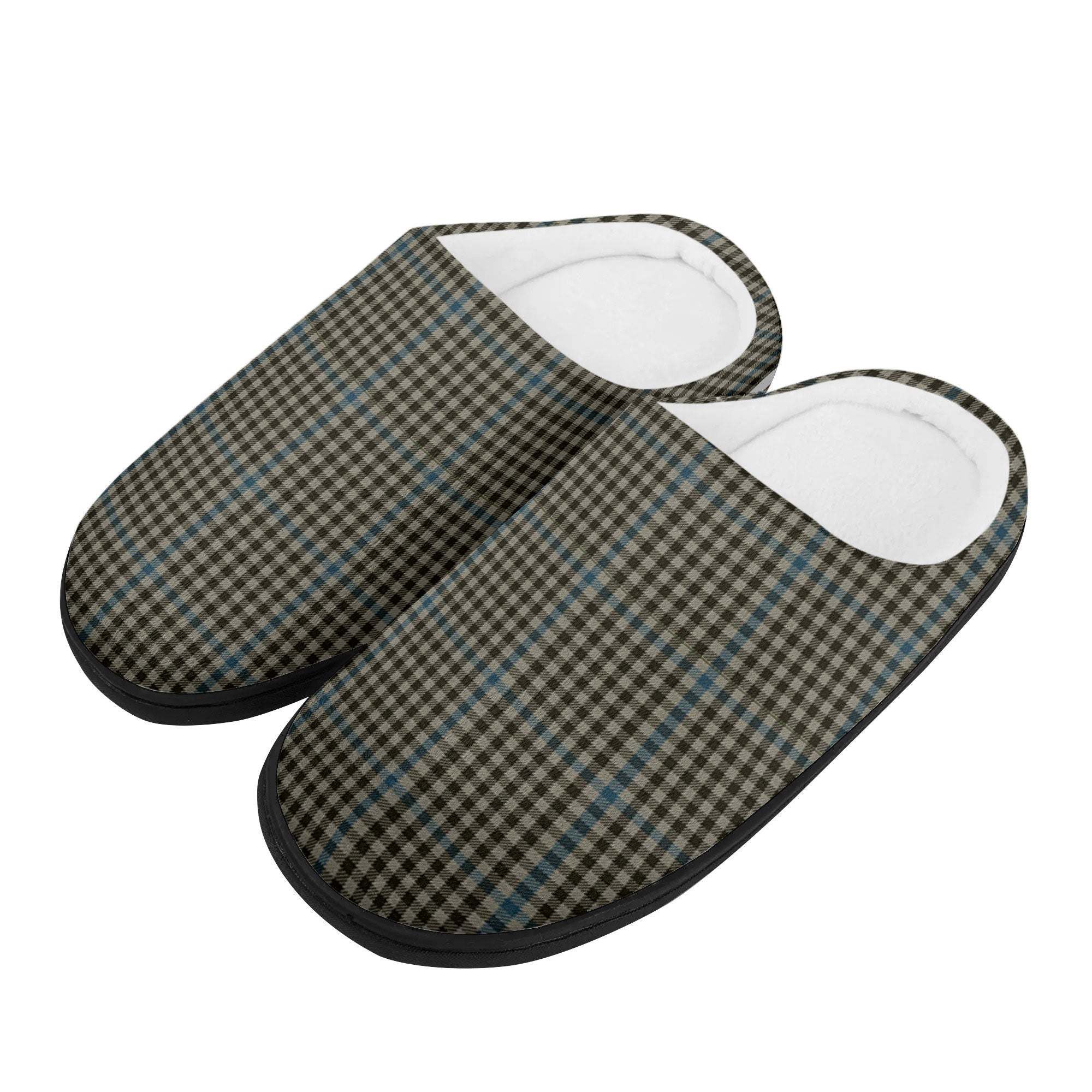 Haig Check Tartan Slippers