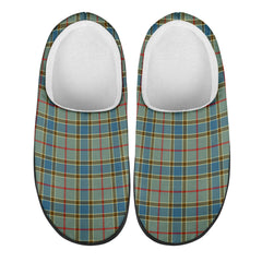 Balfour Blue Tartan Slippers