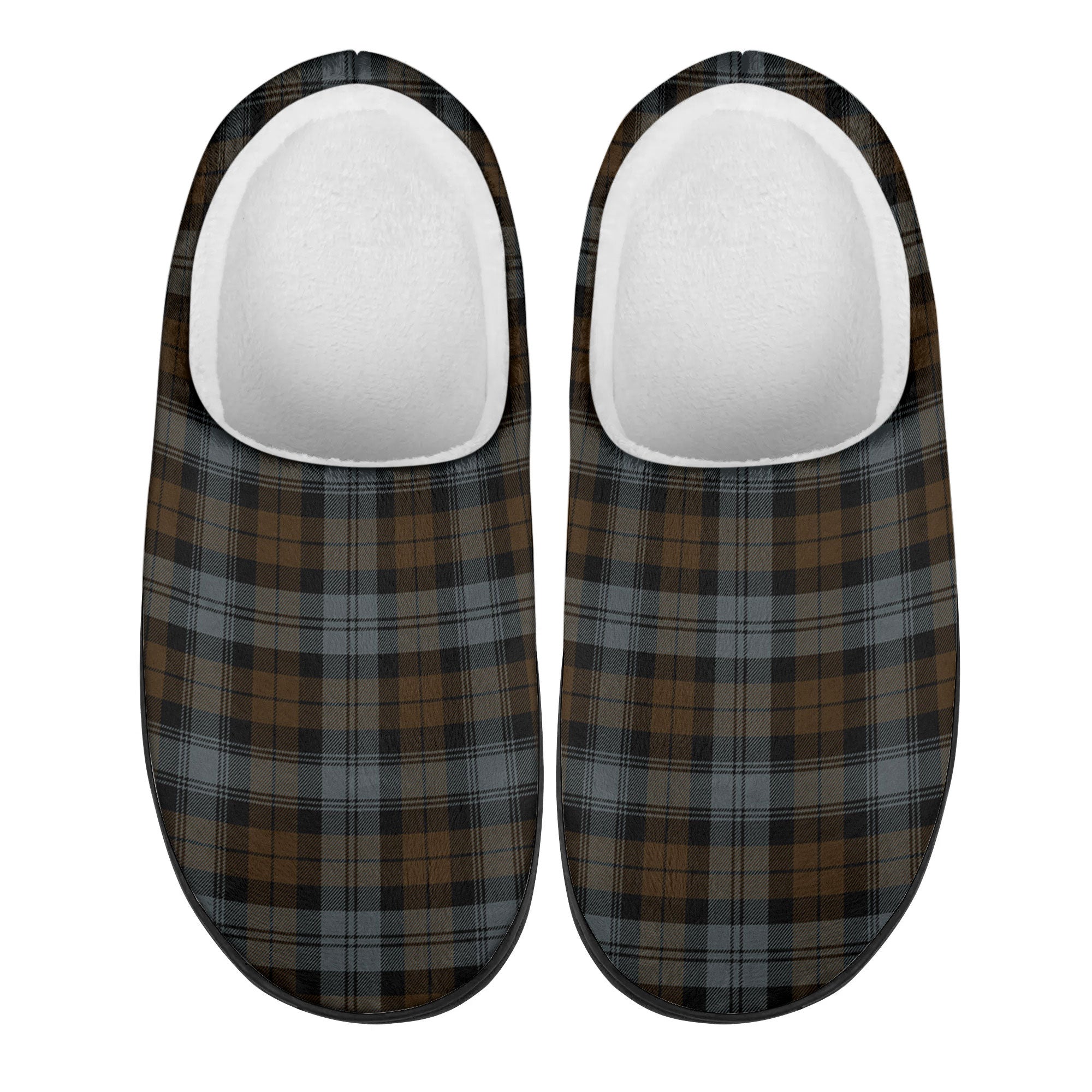 Black Watch Weathered Tartan Slippers