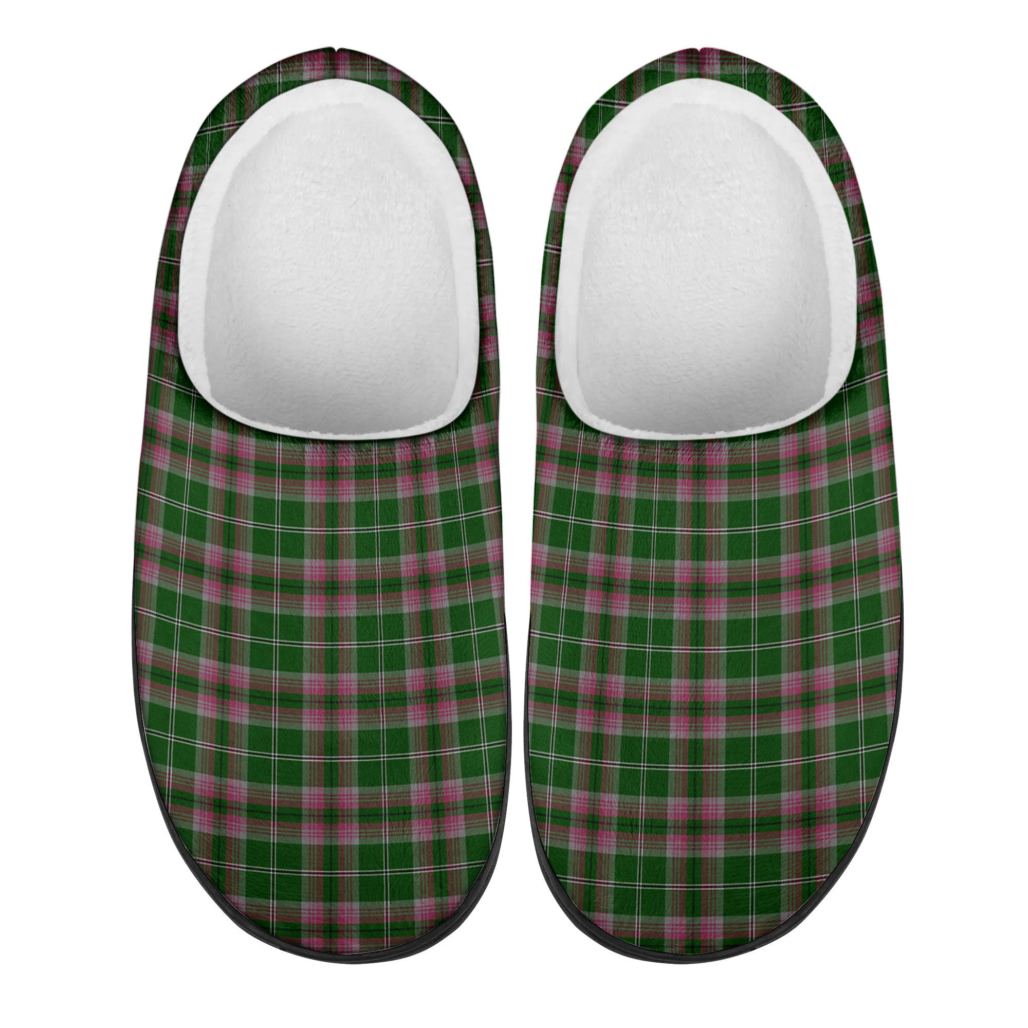 Gray Hunting Tartan Slippers