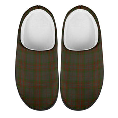 Gray Tartan Slippers