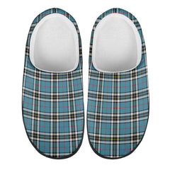 Thomson Blue Tartan Slippers