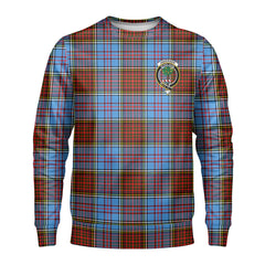 Anderson Modern Tartan Crest Sweatshirt