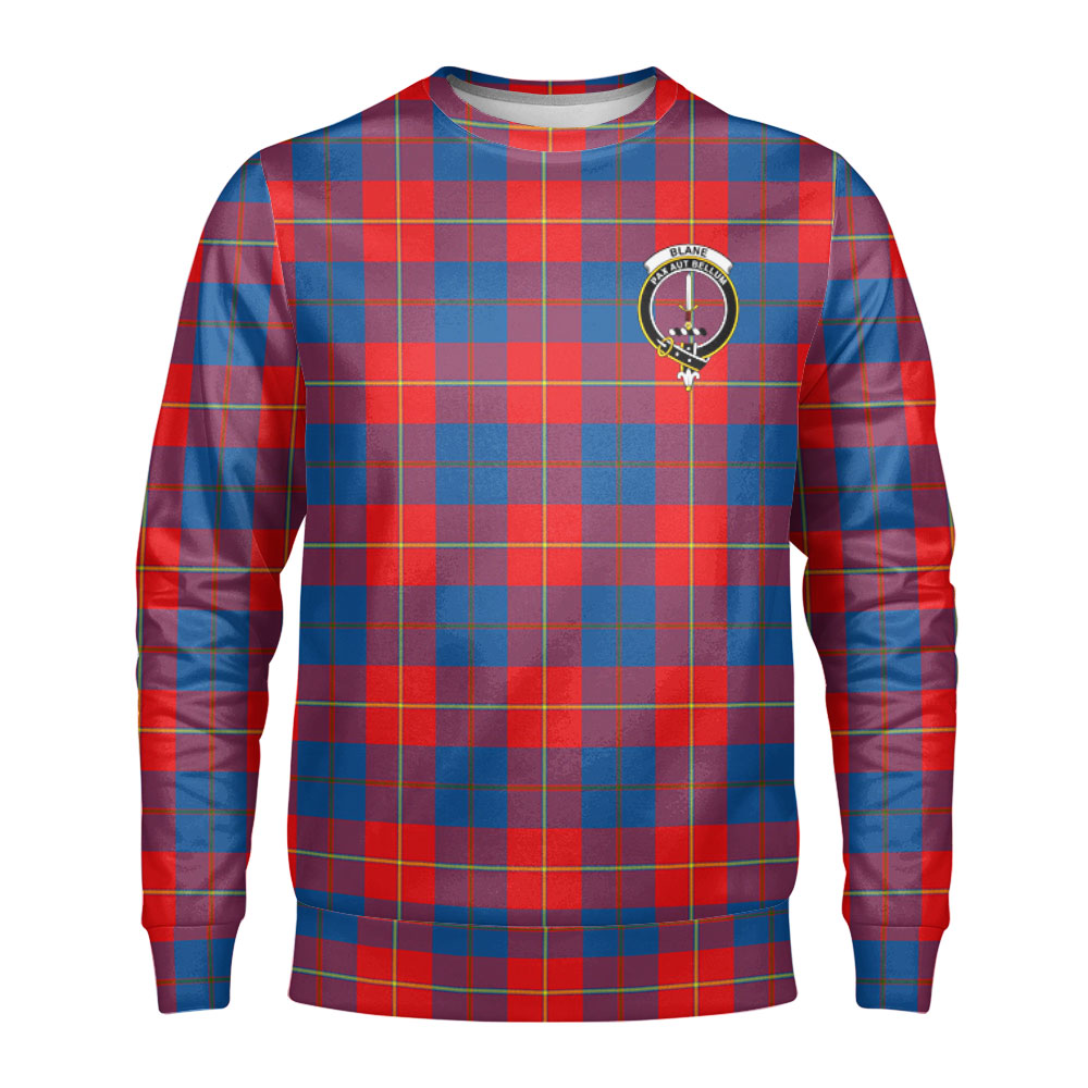 Blane Tartan Crest Sweatshirt