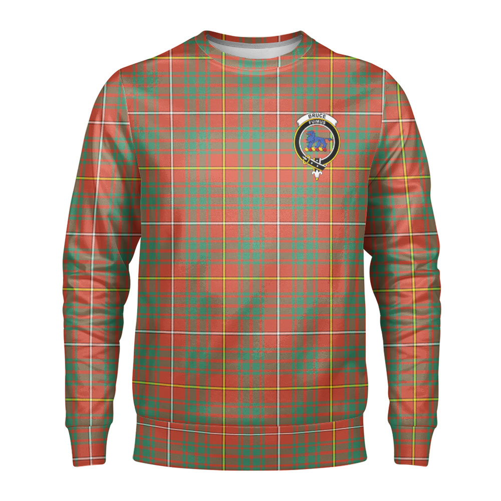 Bruce Ancient Tartan Crest Sweatshirt