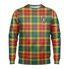 Buchanan Old Sett Tartan Crest Sweatshirt