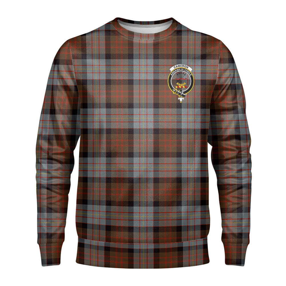 Cameron of Erracht Weathered Tartan Crest Sweatshirt