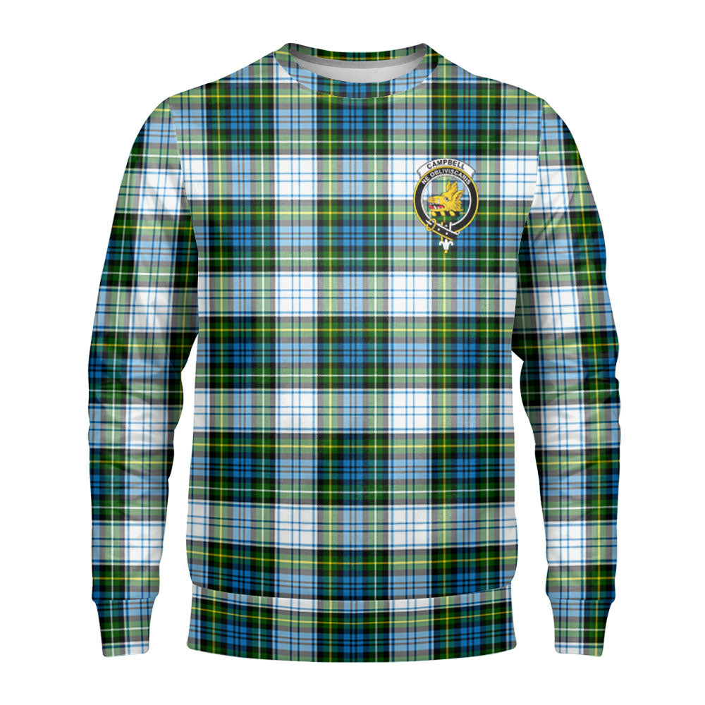 Campbell Dress Tartan Crest Sweatshirt