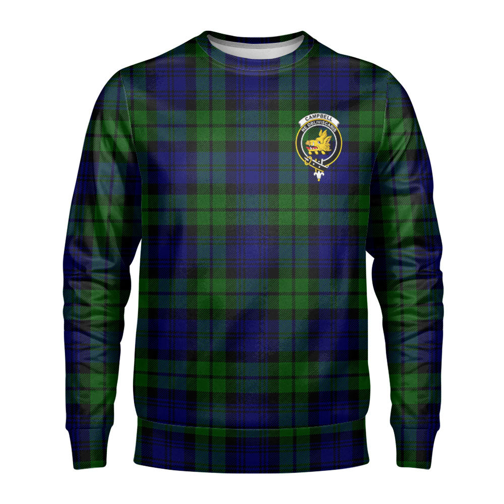 Campbell Modern Tartan Crest Sweatshirt