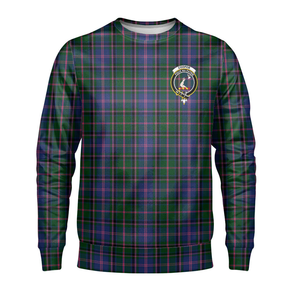 Cooper Tartan Crest Sweatshirt