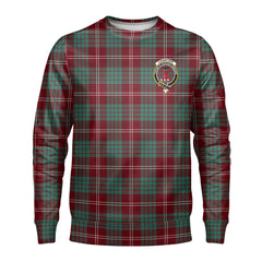 Crawford Modern Tartan Crest Sweatshirt