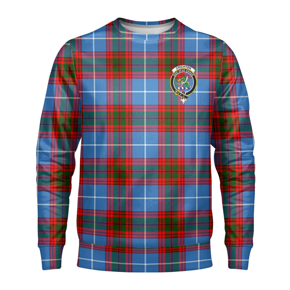 Crichton Tartan Crest Sweatshirt