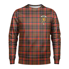 Cumming Hunting Weathered Tartan Crest Sweatshirt