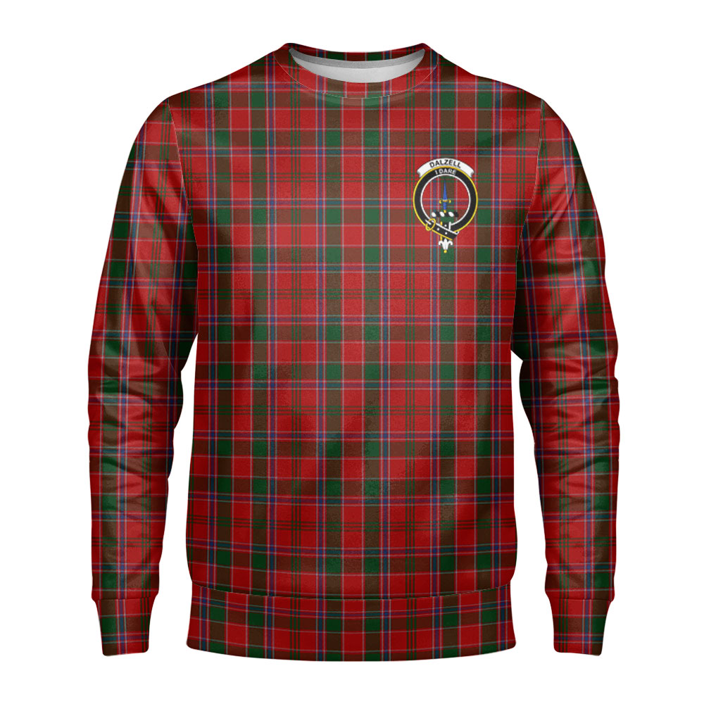 Dalzell Tartan Crest Sweatshirt