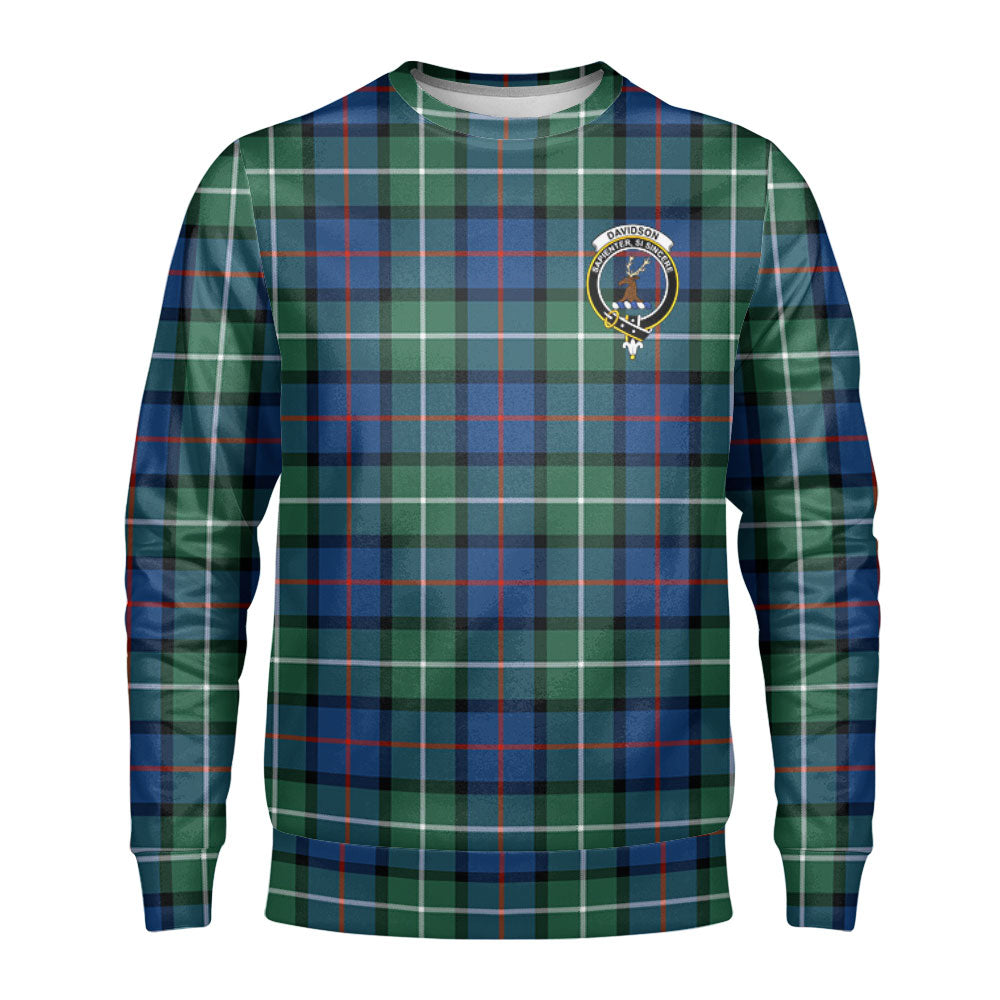 Davidson of Tulloch Tartan Crest Sweatshirt