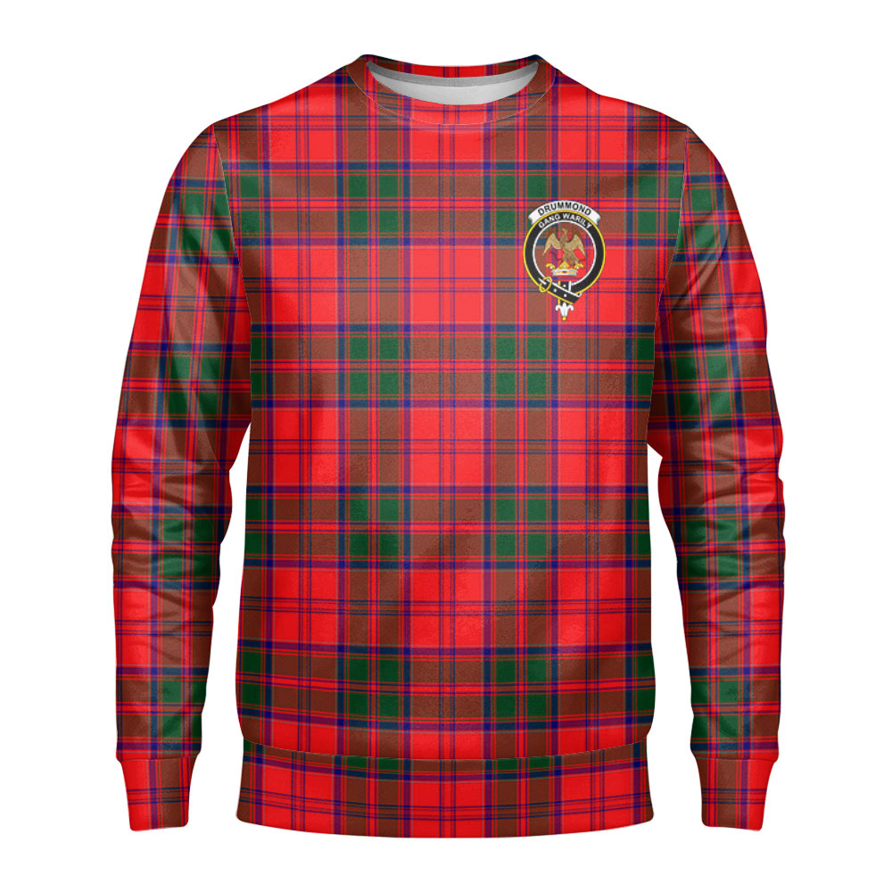 Drummond Modern Tartan Crest Sweatshirt