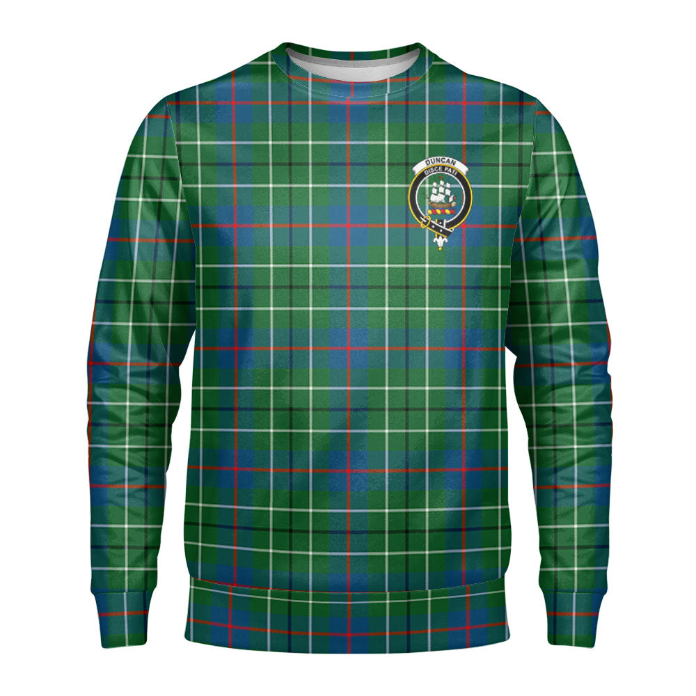 Duncan Ancient Tartan Crest Sweatshirt