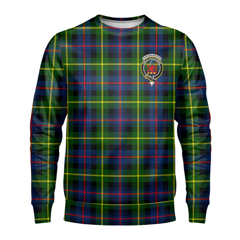 Farquharson Modern Tartan Crest Sweatshirt