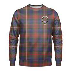 Fraser (of Lovat) Hunting Modern Tartan Crest Sweatshirt