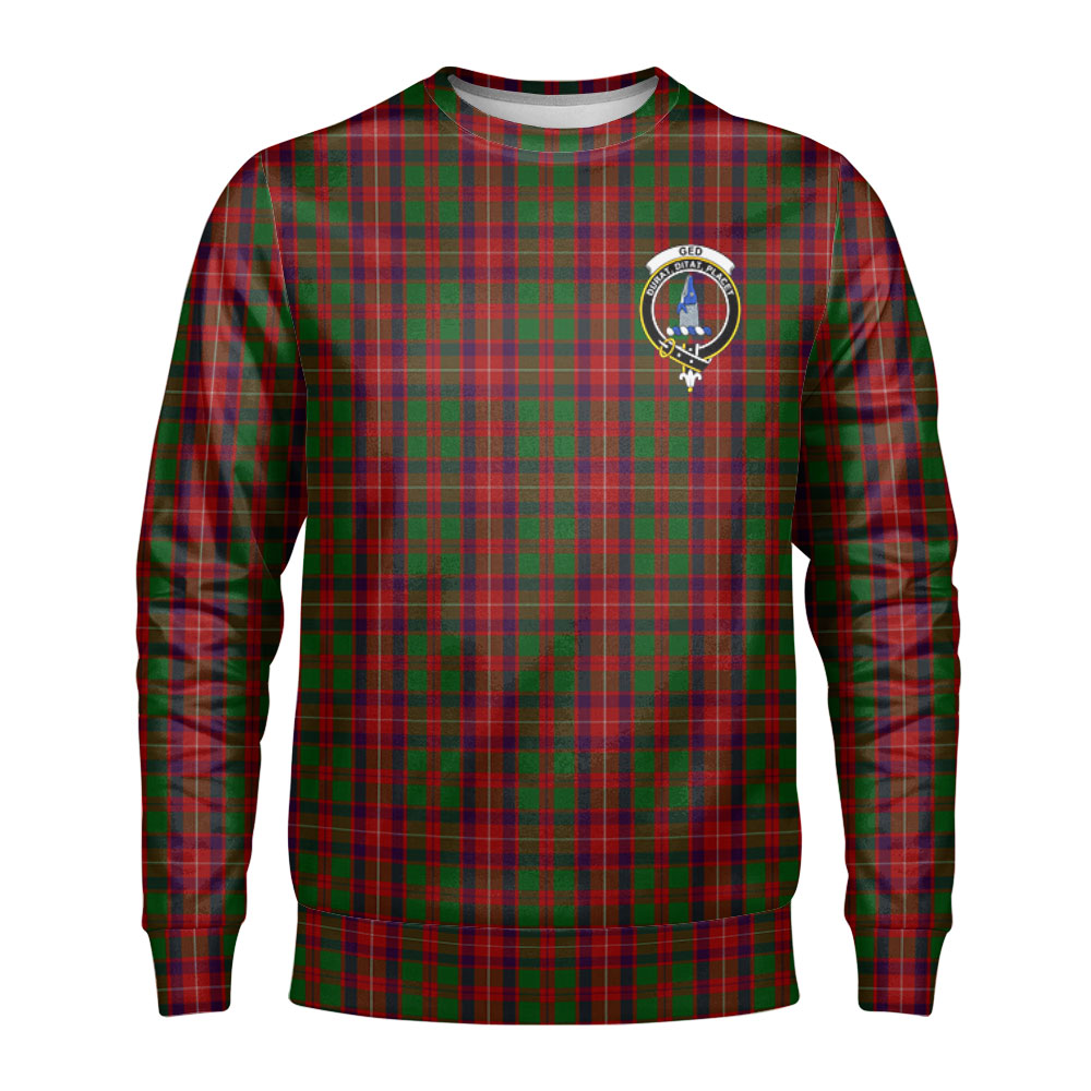 Ged Tartan Crest Sweatshirt