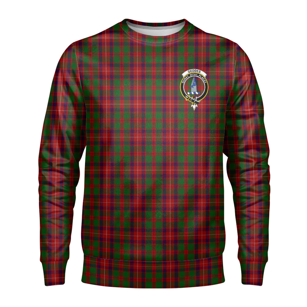 Geddes Tartan Crest Sweatshirt