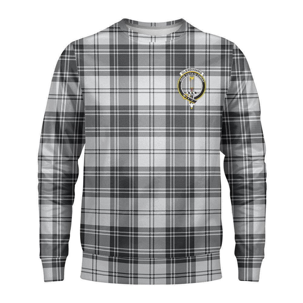 Glendinning Tartan Crest Sweatshirt