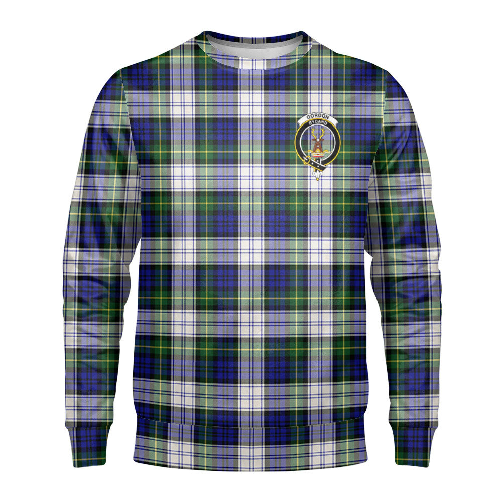 Gordon Dress Modern Tartan Crest Sweatshirt