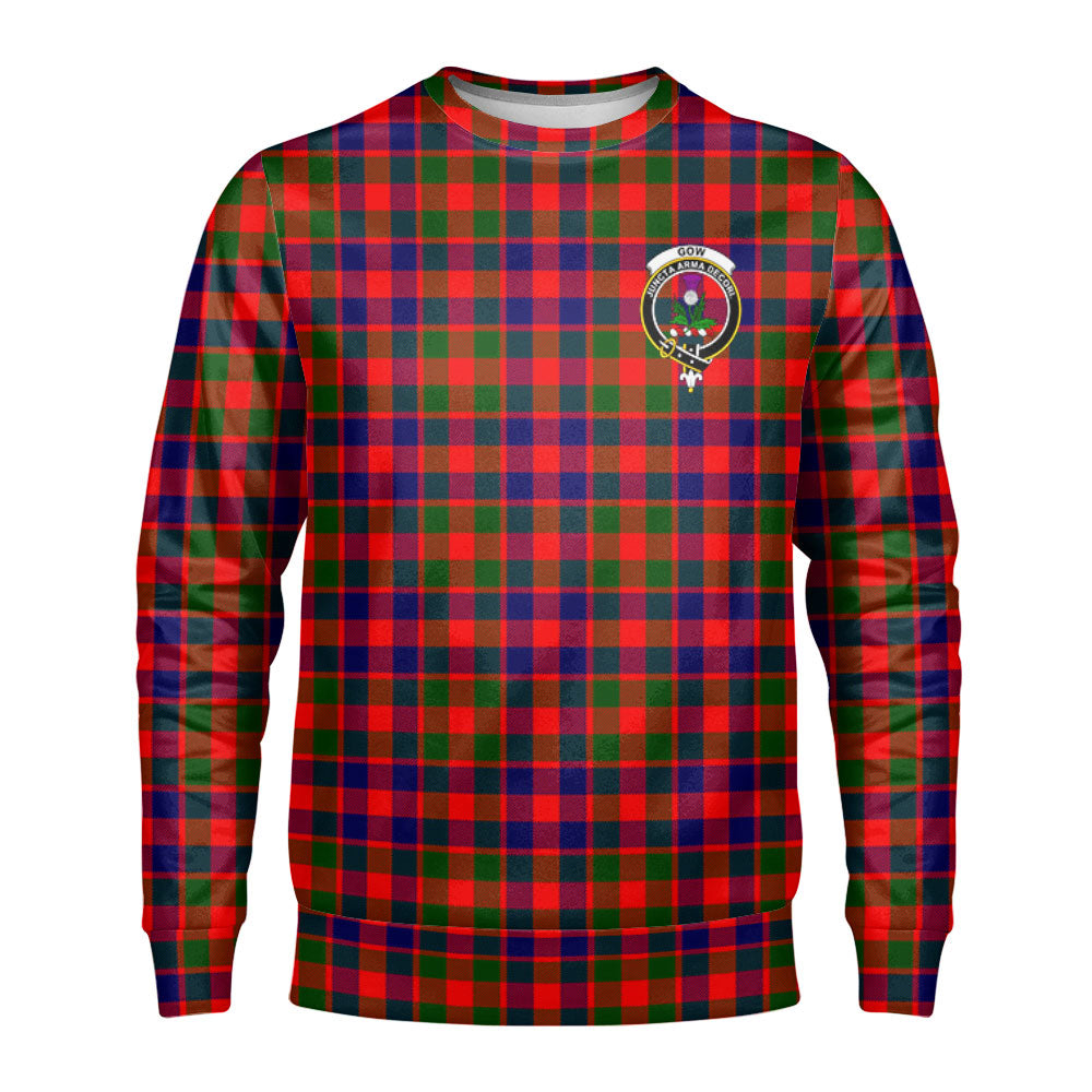 Gow (of Skeoch) Tartan Crest Sweatshirt