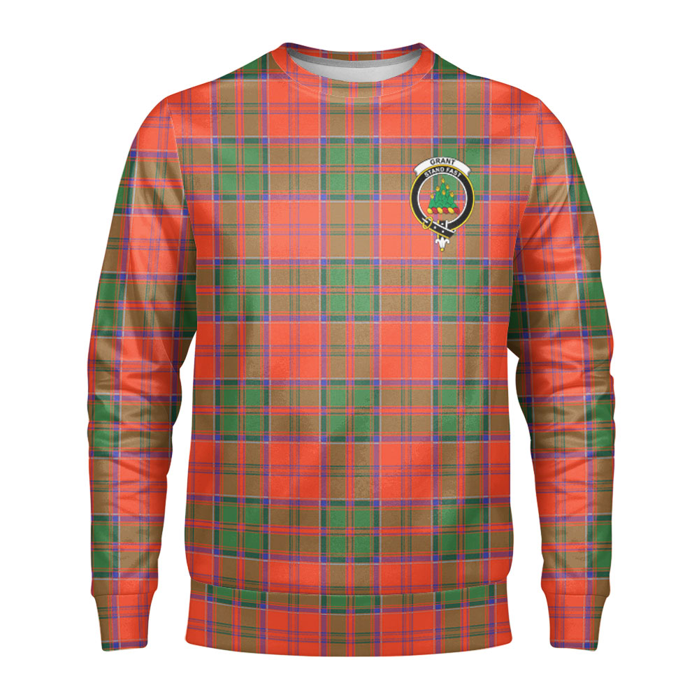 Grant Ancient Tartan Crest Sweatshirt