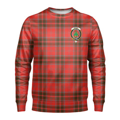 Grant Weathered Tartan Crest Sweatshirt