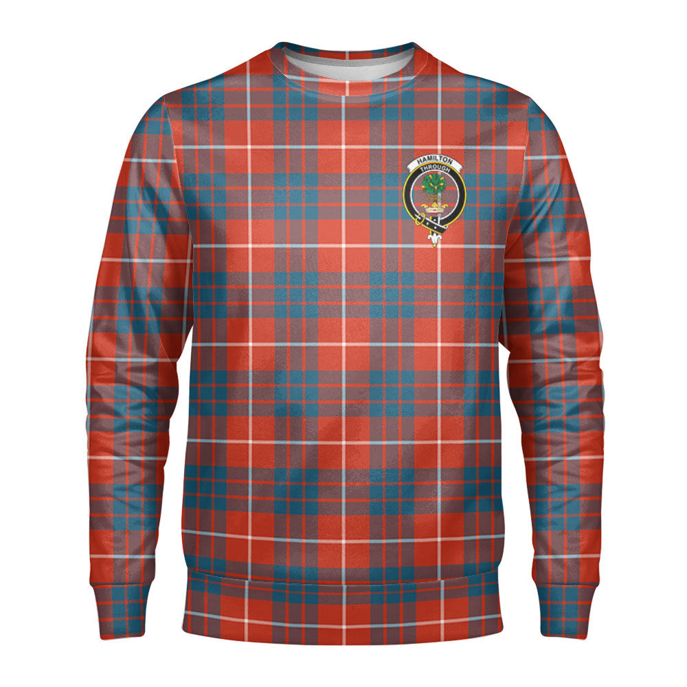 Hamilton Ancient Tartan Crest Sweatshirt