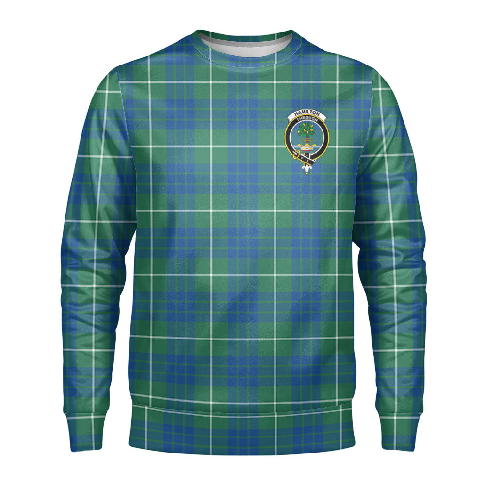 Hamilton Hunting Ancient Tartan Crest Sweatshirt