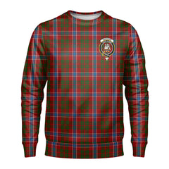 Harkness Dress Tartan Crest Sweatshirt