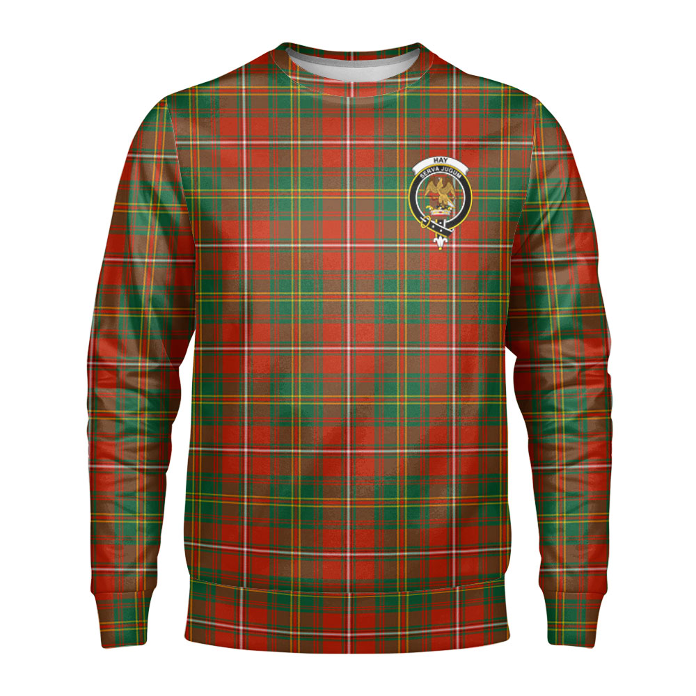 Hay Ancient Tartan Crest Sweatshirt