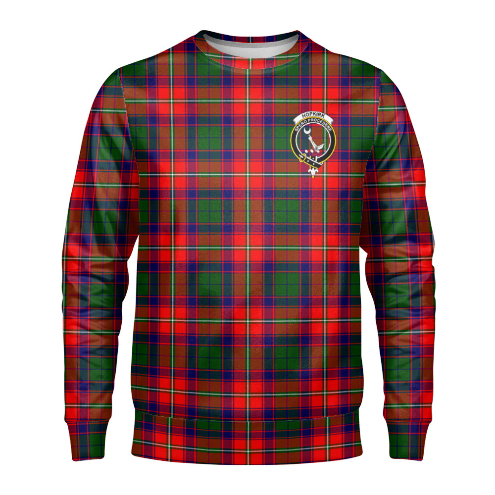 Hopkirk Tartan Crest Sweatshirt