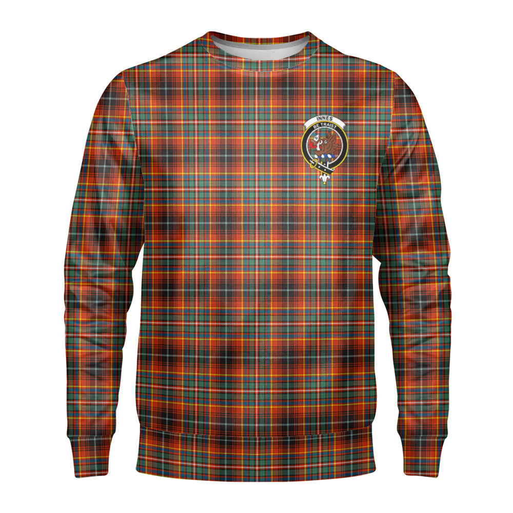 Innes Ancient Tartan Crest Sweatshirt