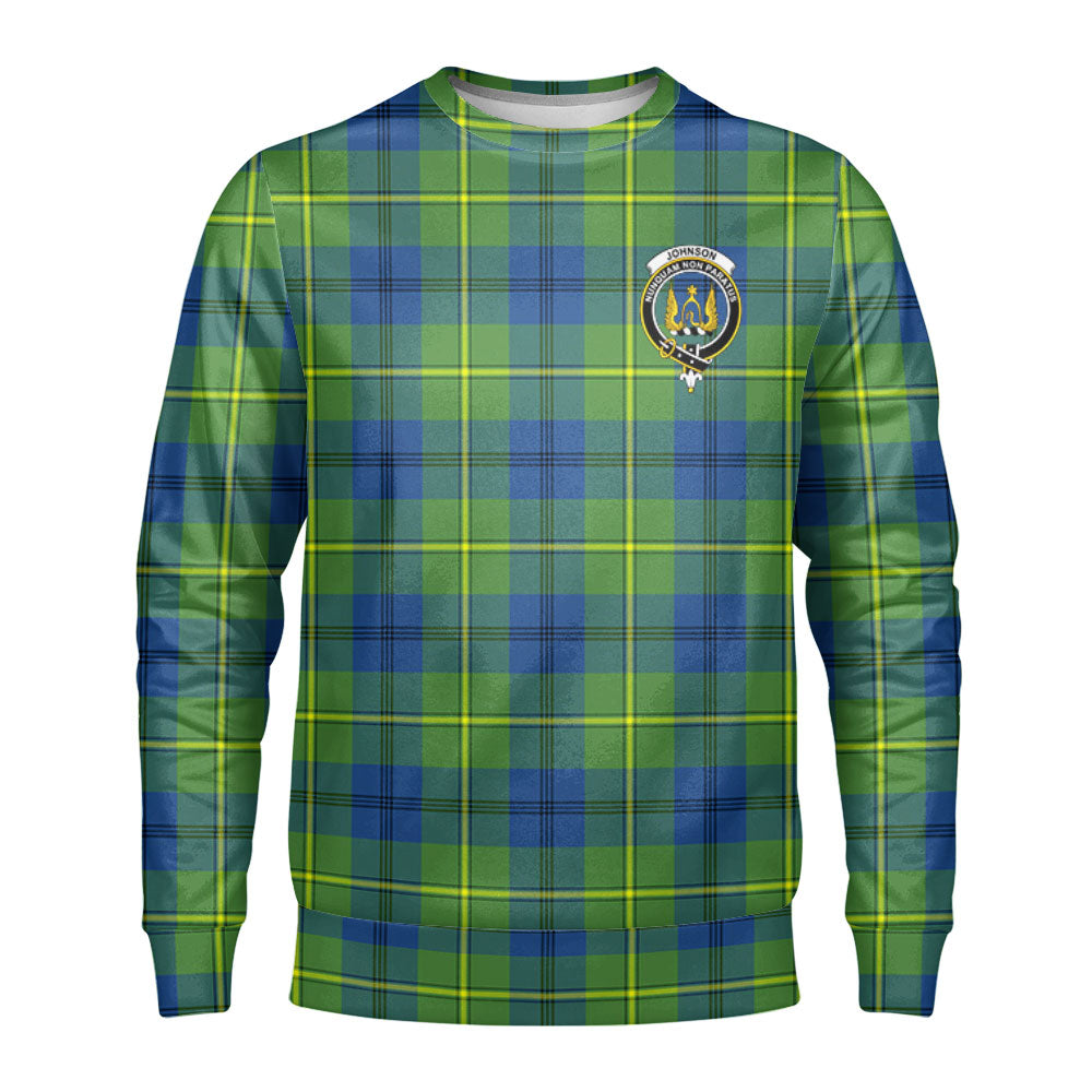 Johnson Ancient Tartan Crest Sweatshirt