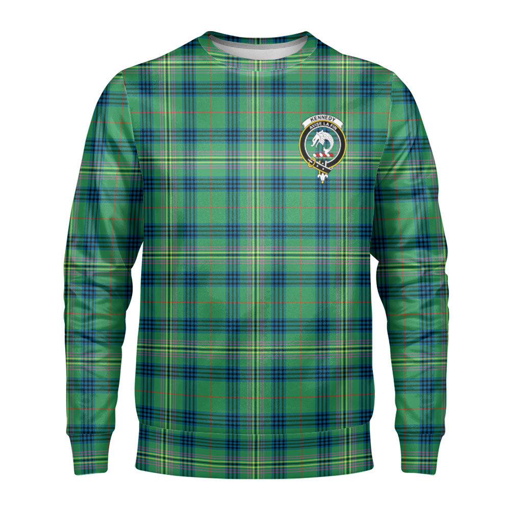 Kennedy Ancient Tartan Crest Sweatshirt