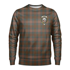 Kennedy Weathered Tartan Crest Sweatshirt