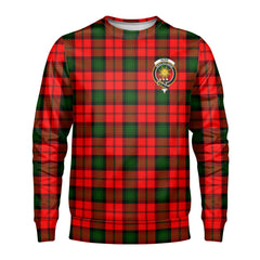 Kerr Modern Tartan Crest Sweatshirt