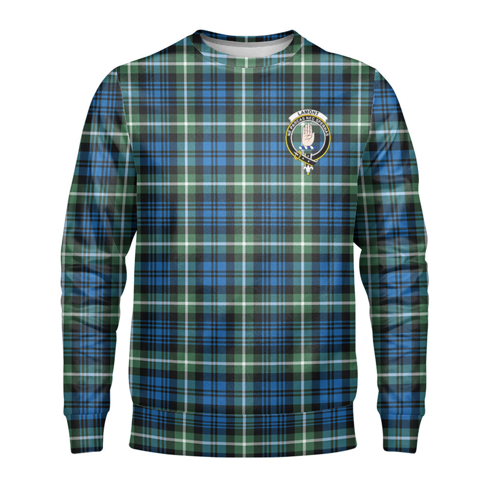 Lamont Ancient Tartan Crest Sweatshirt