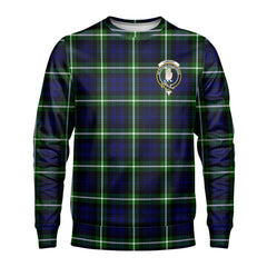 Lamont Modern Tartan Crest Sweatshirt