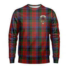 Leith Tartan Crest Sweatshirt