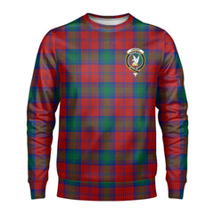 Lindsay Modern Tartan Crest Sweatshirt