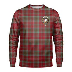 Lindsay Weathered Tartan Crest Sweatshirt