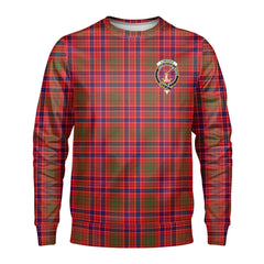 Lumsden Modern Tartan Crest Sweatshirt