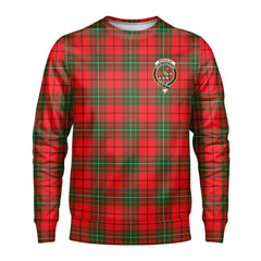 MacAulay Modern Tartan Crest Sweatshirt